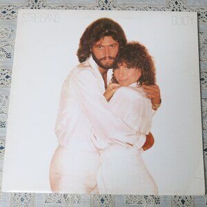 Barbra Streisand Guilty Vinyl LP Duet With Barry Gibb, Columbia Records